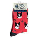 Dog Lover Socks Boston Terrier